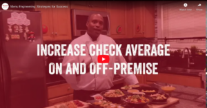 A screen grab reading "Increase Check Average On and Off-Premise"