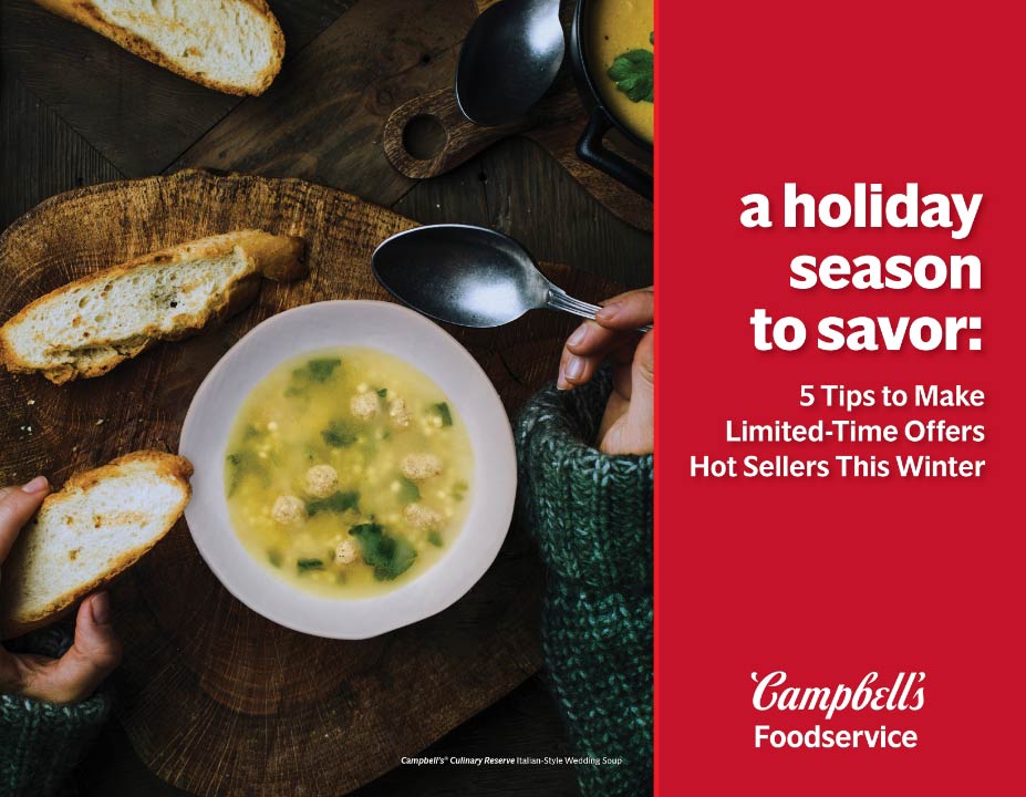 Menu Planning Guide for Winter LTOs