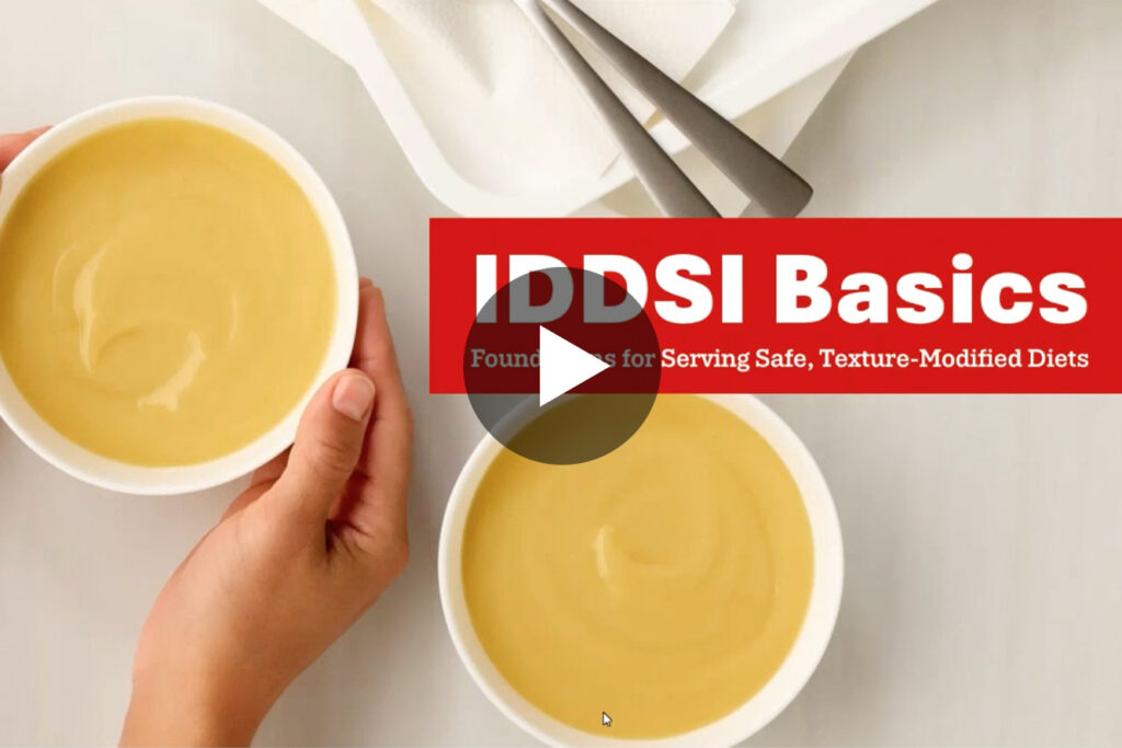 Watch the IDDSI Basics Webinar